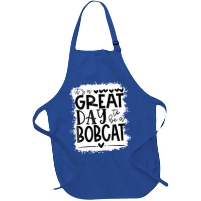 Bobcats School Sports Fan Team Spirit Mascot Gift Bleached Apron