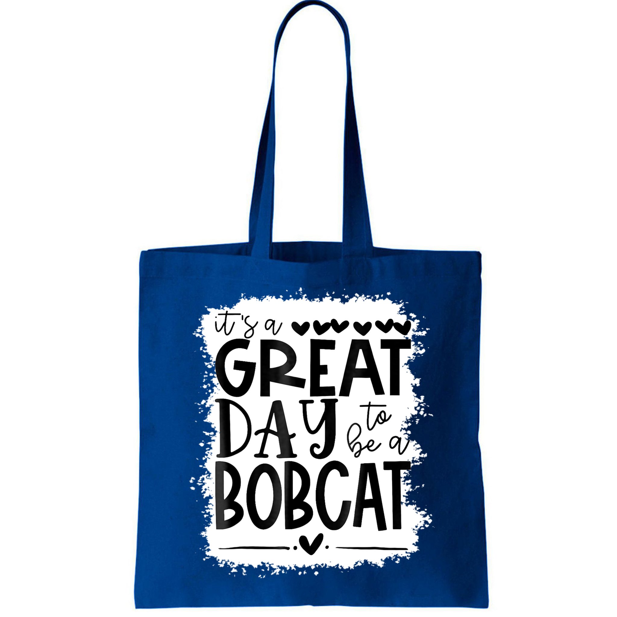 Bobcats School Sports Fan Team Spirit Mascot Gift Bleached Bag