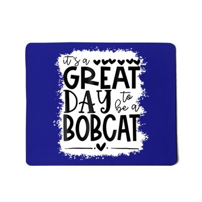 Bobcats School Sports Fan Team Spirit Mascot Gift Bleached Mousepad