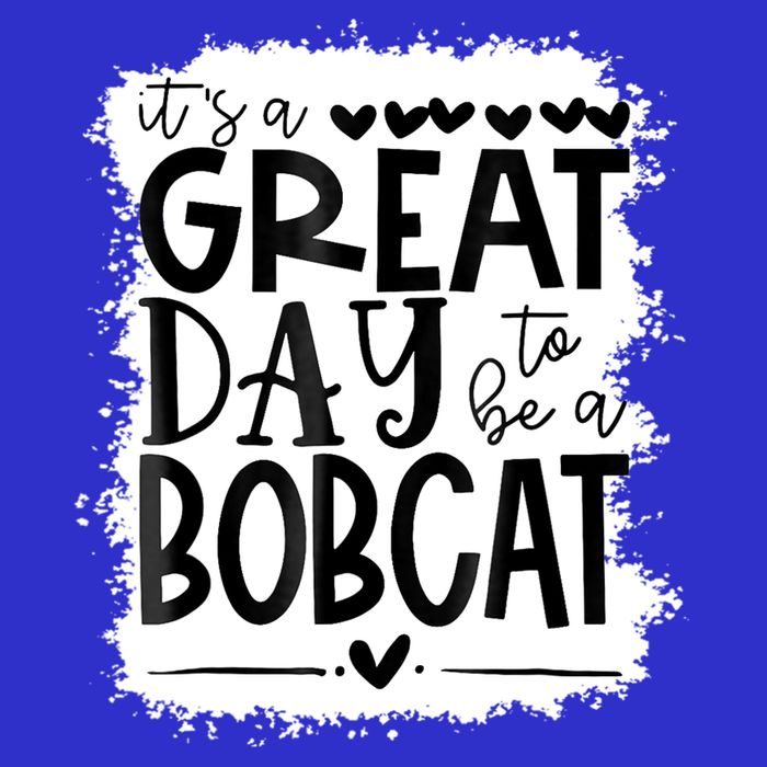 Bobcats School Sports Fan Team Spirit Mascot Gift Bleached Baby Bodysuit