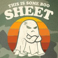Boo Sheet Shirt This Is Some Boo Sheet Ghost Funny Retro Halloween Legacy Tie Dye Trucker Hat
