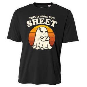 Boo Sheet Shirt This Is Some Boo Sheet Ghost Funny Retro Halloween Cooling Performance Crew T-Shirt