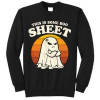 Boo Sheet Shirt This Is Some Boo Sheet Ghost Funny Retro Halloween Sweatshirt