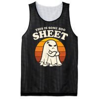 Boo Sheet Shirt This Is Some Boo Sheet Ghost Funny Retro Halloween Mesh Reversible Basketball Jersey Tank