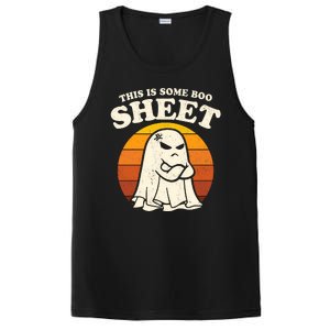 Boo Sheet Shirt This Is Some Boo Sheet Ghost Funny Retro Halloween PosiCharge Competitor Tank