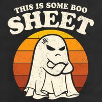 Boo Sheet Shirt This Is Some Boo Sheet Ghost Funny Retro Halloween Hat