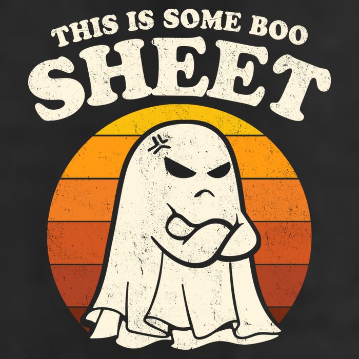 Boo Sheet Shirt This Is Some Boo Sheet Ghost Funny Retro Halloween Hat