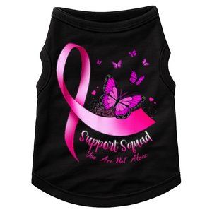 Butterfly Support Squad Breast Cancer Warrior Doggie Tank