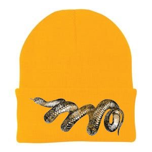 Black Snake Spirit Animal Love Reptile Fans Herp Knit Cap Winter Beanie