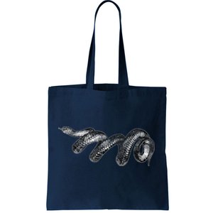 Black Snake Spirit Animal Love Reptile Fans Herp Tote Bag