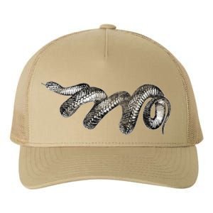 Black Snake Spirit Animal Love Reptile Fans Herp Yupoong Adult 5-Panel Trucker Hat