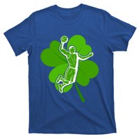 Basketball Sports Shamrock St Patricks Day Gift T-Shirt