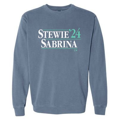 Breanna Stewart & Sabrina Ionescu 24 New York Basketball Garment-Dyed Sweatshirt