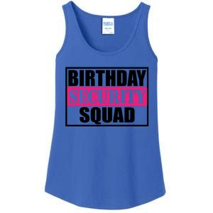 Birthday Security Squad Family Bgreat Giftday Team Cool Gift Ladies Essential Tank