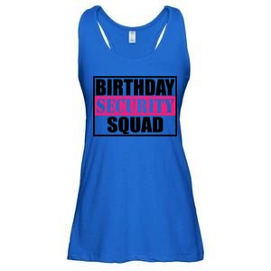 Birthday Security Squad Family Bgreat Giftday Team Cool Gift Ladies Essential Flowy Tank