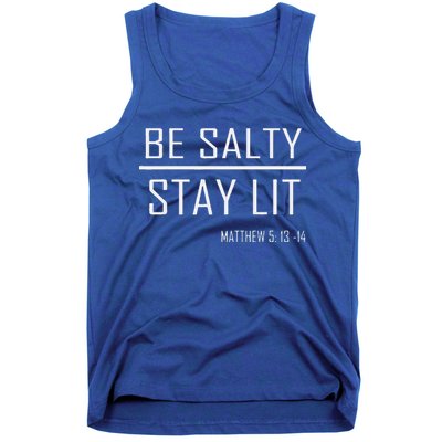 Be Salty Stay Lit Tank Top