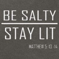 Be Salty Stay Lit Cotton Canvas Backpack