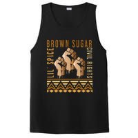 Brown Sugar Spice and Civil Rights Cute Black History Month PosiCharge Competitor Tank