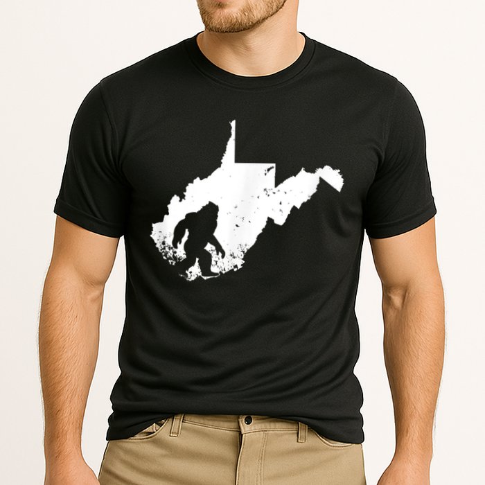 Bigfoot Sasquatch Sighted In State Of West Virginia Bigfoot Performance Shirt