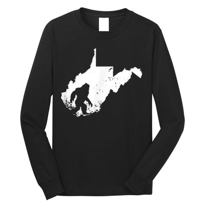 Bigfoot Sasquatch Sighted In State Of West Virginia Bigfoot Long Sleeve Shirt