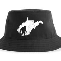 Bigfoot Sasquatch Sighted In State Of West Virginia Bigfoot Sustainable Bucket Hat