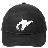 Bigfoot Sasquatch Sighted In State Of West Virginia Bigfoot 7-Panel Snapback Hat