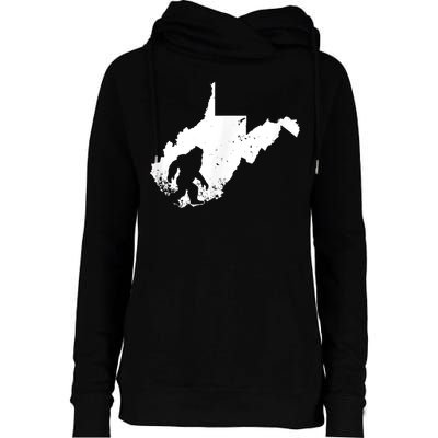 Bigfoot Sasquatch Sighted In State Of West Virginia Bigfoot Womens Funnel Neck Pullover Hood