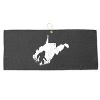 Bigfoot Sasquatch Sighted In State Of West Virginia Bigfoot Large Microfiber Waffle Golf Towel