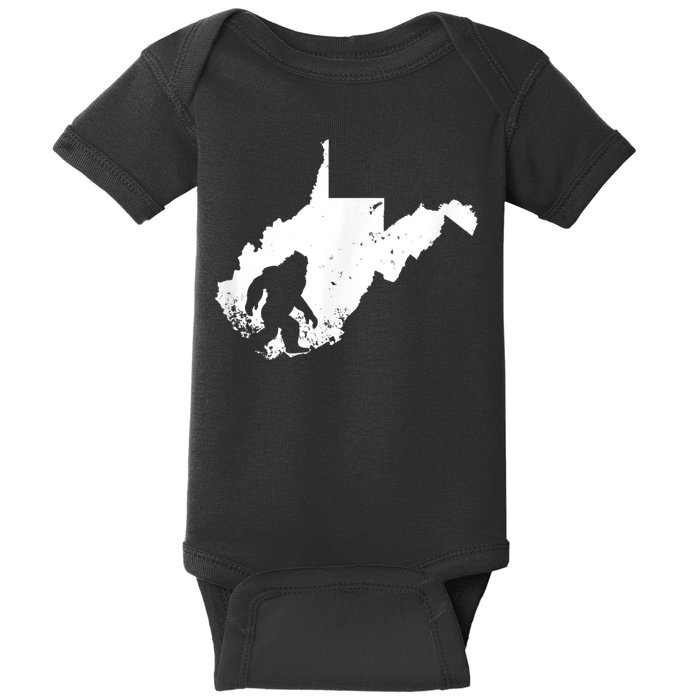 Bigfoot Sasquatch Sighted In State Of West Virginia Bigfoot Baby Bodysuit