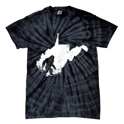 Bigfoot Sasquatch Sighted In State Of West Virginia Bigfoot Tie-Dye T-Shirt