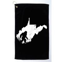 Bigfoot Sasquatch Sighted In State Of West Virginia Bigfoot Golf Towel