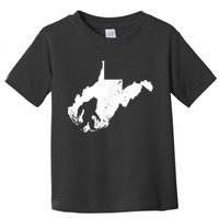 Bigfoot Sasquatch Sighted In State Of West Virginia Bigfoot Toddler T-Shirt