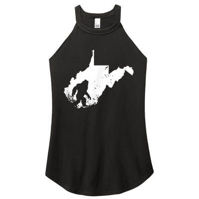 Bigfoot Sasquatch Sighted In State Of West Virginia Bigfoot Women's Perfect Tri Rocker Tank