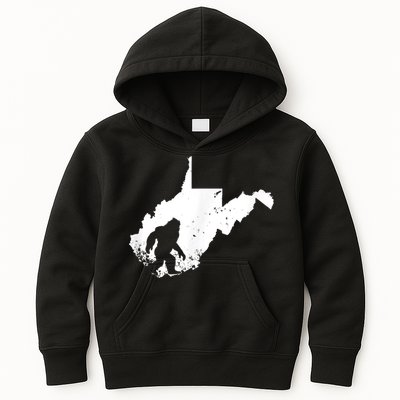 Bigfoot Sasquatch Sighted In State Of West Virginia Bigfoot Kids Hoodie
