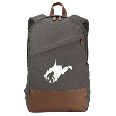 Bigfoot Sasquatch Sighted In State Of West Virginia Bigfoot Cotton Canvas Backpack