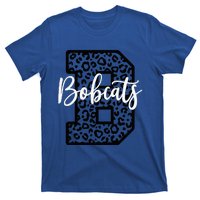 Bobcats School Spirit Leopard Sport Fan Game Day T-Shirt