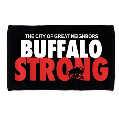 Buffalo Strong Shirt Buffalo Strong Pray For Buffalo Shirt Microfiber Hand Towel