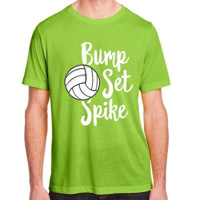 Bump Set Spike Volleyball Great Gift Player Team Adult ChromaSoft Performance T-Shirt