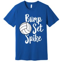 Bump Set Spike Volleyball Great Gift Player Team Premium T-Shirt