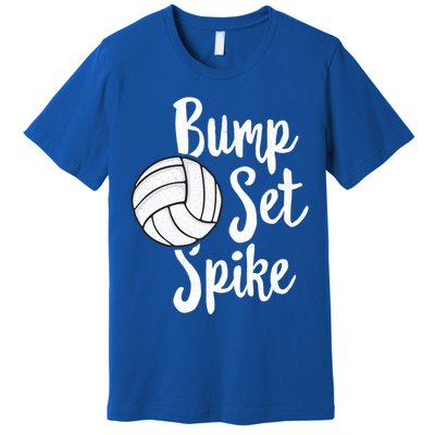 Bump Set Spike Volleyball Great Gift Player Team Premium T-Shirt