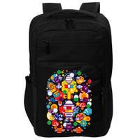 Bee Swarm Simulator Merch Stylized Beekeeper Impact Tech Backpack