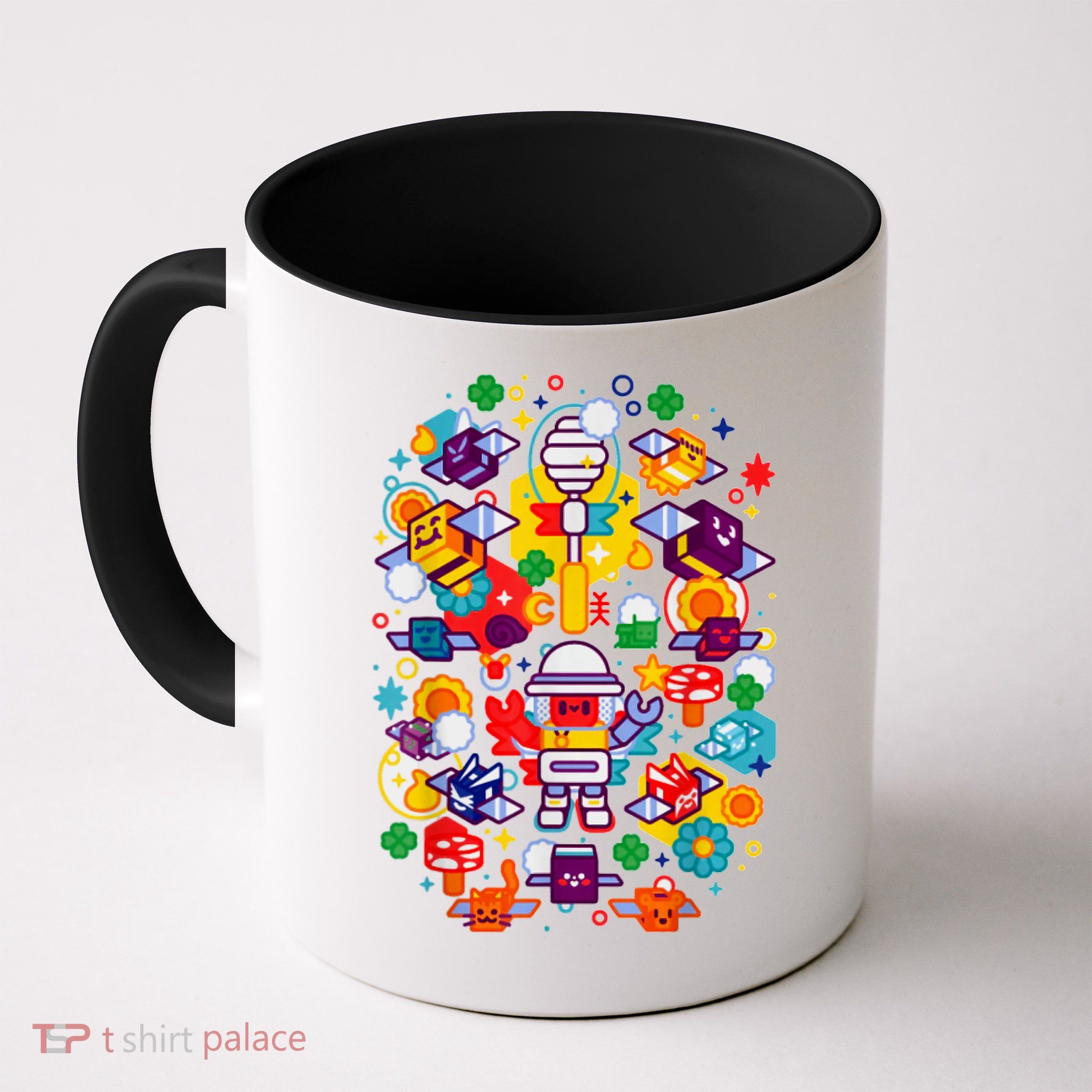 Bee Swarm Simulator Merch Stylized Beekeeper Mug
