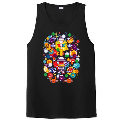 Bee Swarm Simulator Merch Stylized Beekeeper PosiCharge Competitor Tank