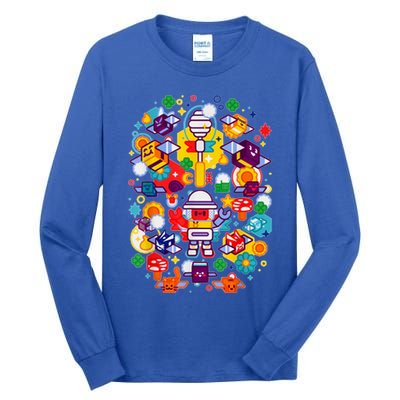 Bee Swarm Simulator Merch Stylized Beekeeper Tall Long Sleeve T-Shirt