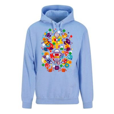 Bee Swarm Simulator Merch Stylized Beekeeper Unisex Surf Hoodie