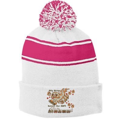 Billy Strings Summer Stripe Pom Pom Beanie