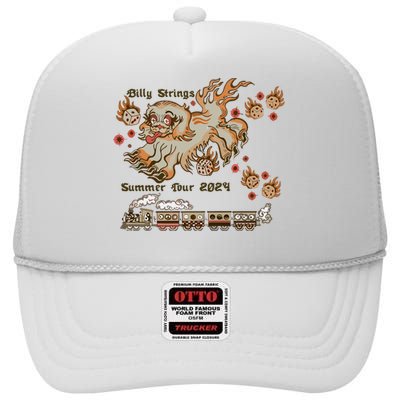 Billy Strings Summer High Crown Mesh Back Trucker Hat