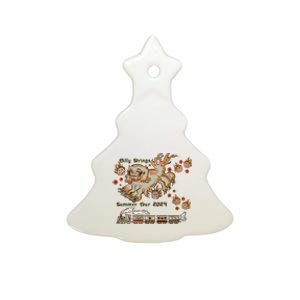 Billy Strings Summer Ceramic Tree Ornament