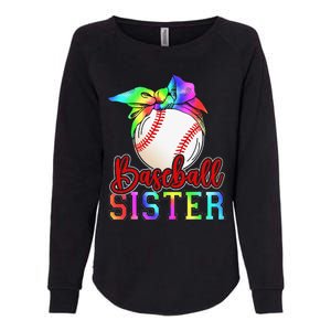 Baseball Sister Shirt Leopard Heart Mothers Day Girls  Womens California Wash Sweatshirt