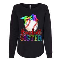 Baseball Sister Shirt Leopard Heart Mothers Day Girls  Womens California Wash Sweatshirt